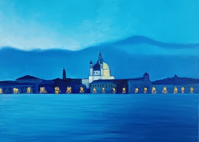 La Salute II - a Paint Artowrk by Lola Sánchez 